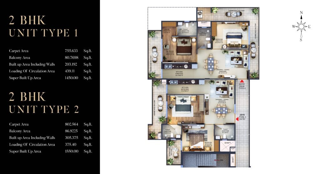 ArtTech The Story House 2 BHK floor Plan